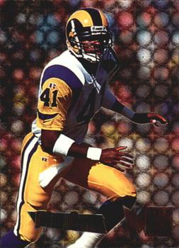 Todd Lyght St. Louis Rams 1995 Fleer Metal NFL #162